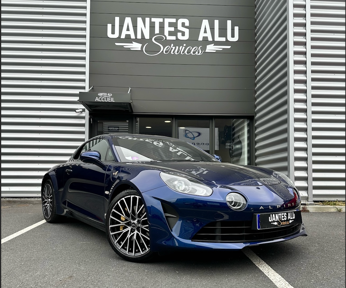 Jantes alu d'Alpine rénovées par Jantes Alu Services